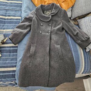 Guess Wool Blend Coat, Grey